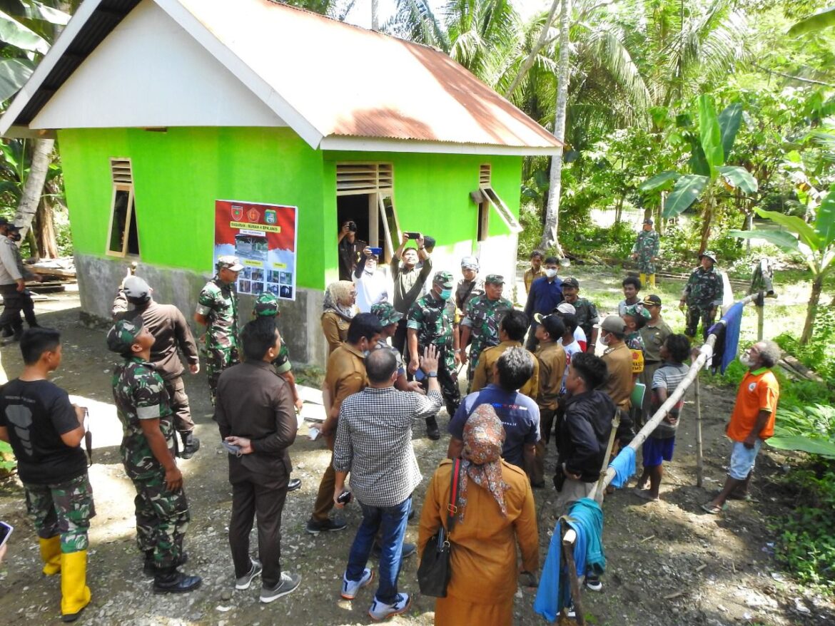 Rombongan Tim wasev TMMD Mabes TNI Tinjau Langsung Sasaran TMMD Ke 113 Kodim 1427Pasangkayu