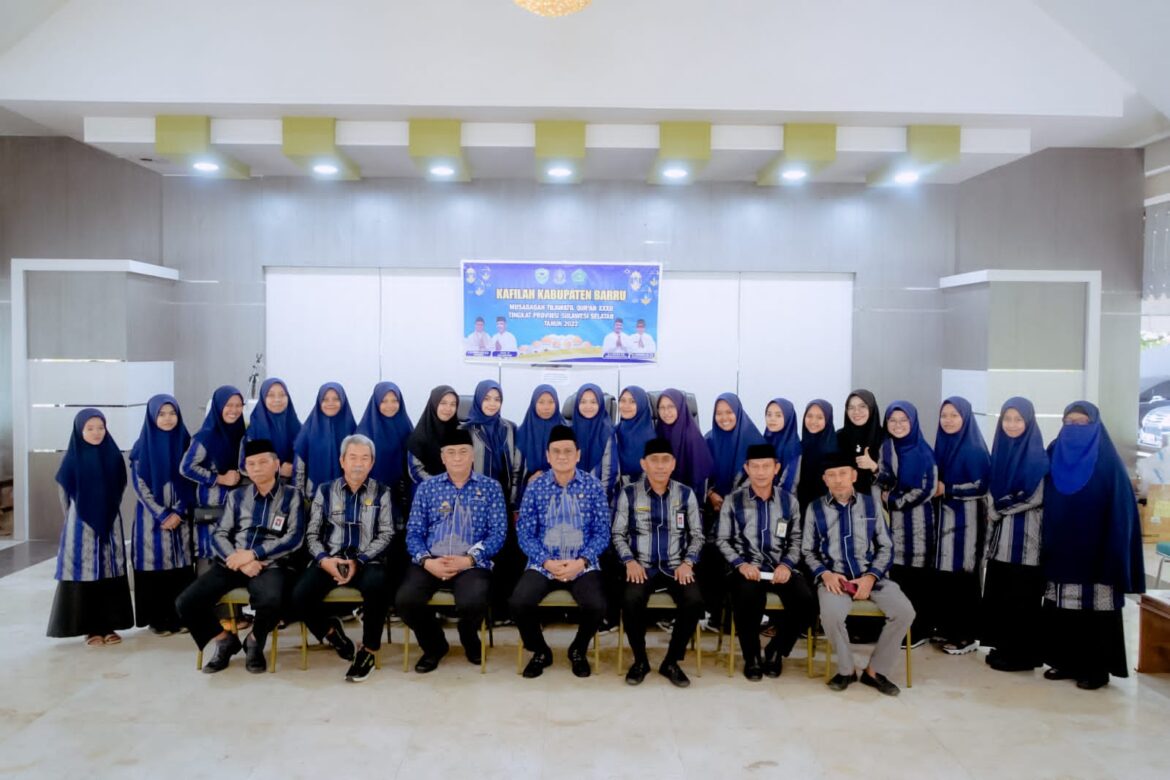 Bupati Barru Ir. H. Suardi Saleh, M.Si Menuju Bone Dan Turut Hadir Pada Pembukaan MTQ Ke-32