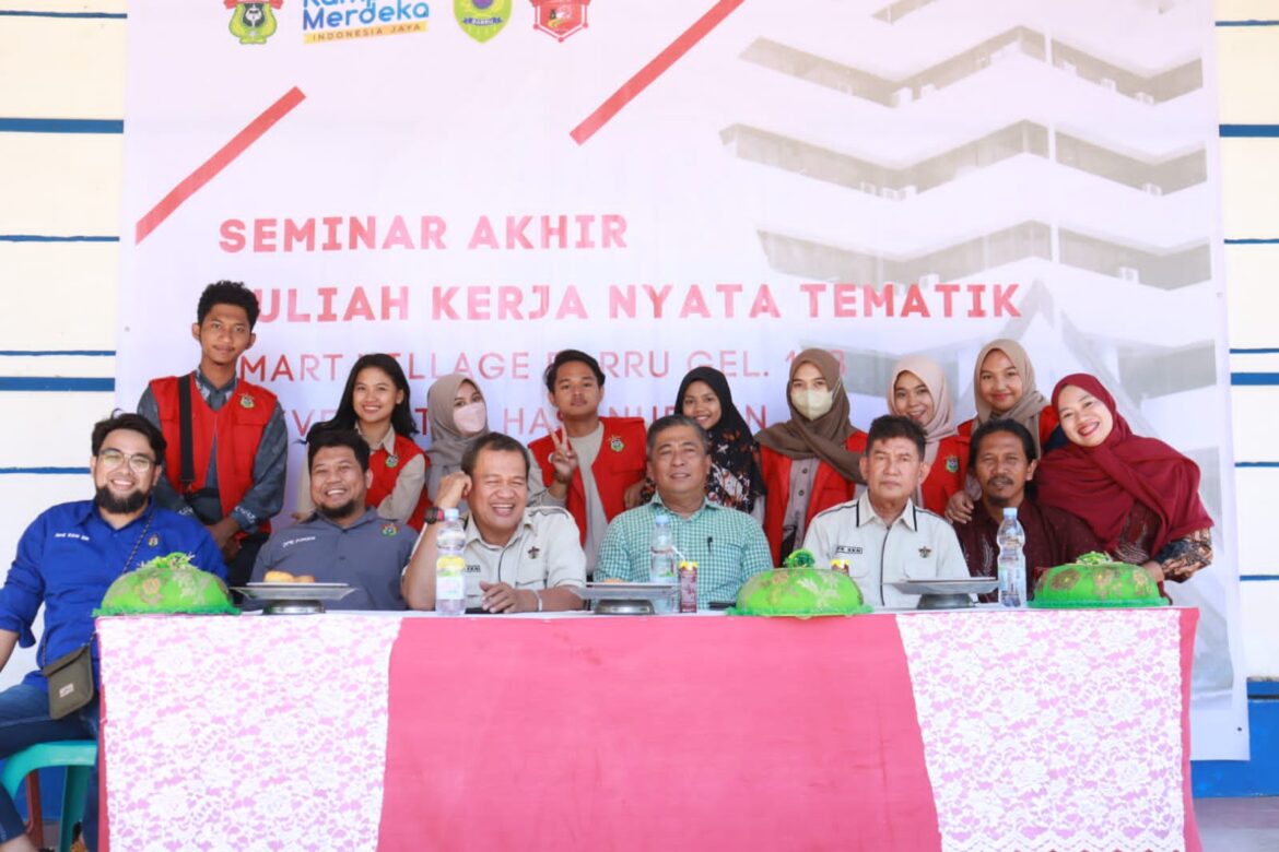 Sambutan Sekda Barru Pada Seminar Akhir KKN Tematik UNHAS