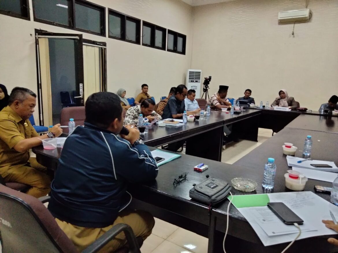 Tim Banggar Menolak Keras Anggaran DID Anggaran APBD Perubahan Untuk Program Peningkatan Jalan