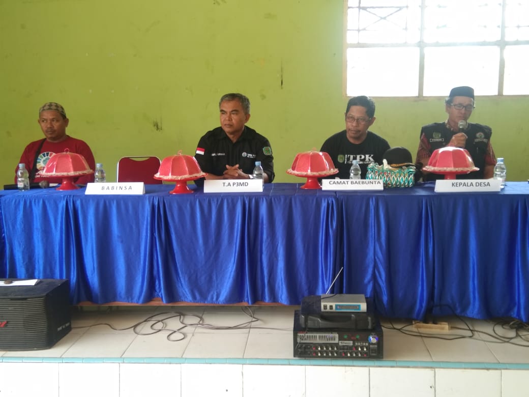 RAPAT PENETAPAN PERUBAHAN KPM BANTUAN BLT DANA DESA