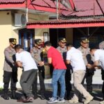 Apel Perdana Pasca Lebaran, Kapolres Bone Mengucapkan Selamat Hari Raya Idul Fitri