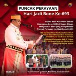 Pada Hari Jadi Bone ke 693, Sekaligus Pengukuhan SKD oleh Bupati Pada Hari Jadi Bone ke 693, Sekaligus Pengukuhan SKD oleh Bupati