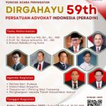 *Peringati HUT PERADIN ke-59, Firman Wijaya: Tegakkan Hukum dan Keadilan*