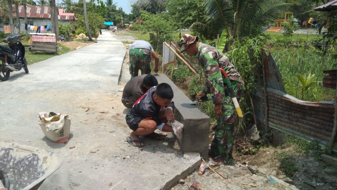 TMMD ke 118 Kadim 1427 Pasangkayu Sasaran Plat Duicker Sudah Memasuki 99 Persen