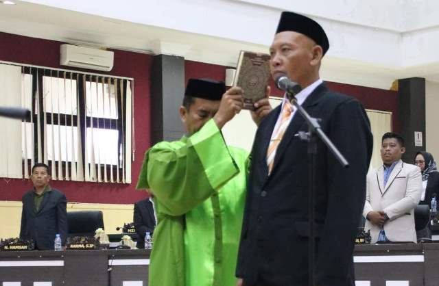 DPRD Pasangkayu Gelar Rapat Paripurna PAW Salah Satu Anggota DPRD Dari Partai Perindo