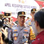 Humas Polri Gelar Pasukan Kesiapan Satgas Humas Dalam Pengamanan Pemilu 2024