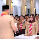 Lantik Ketua Kwarcab Gowa, Adnan Minta Susun Program Sesuai Perkembangan Zaman