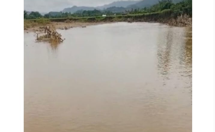Akibat Aktivitas Tambang Emas, Air Sungai Garongkong Tercemari