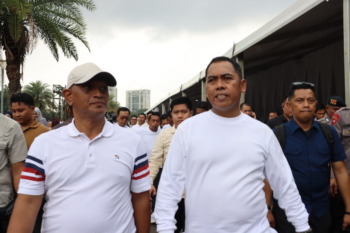 Bupati dan Wakil Bupati Wajo terpilih Mengikuti Gladi Kotor Pelantikan di Monumen Nasional