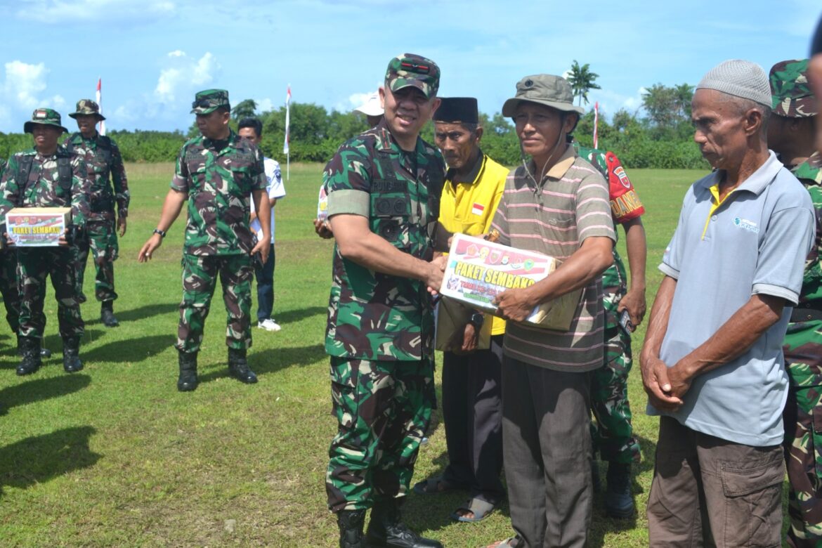 Kodim 1405-Parepare Gelar Upacara Pembukaan TNI Manunggal Membangun Desa (TMMD) ke-123