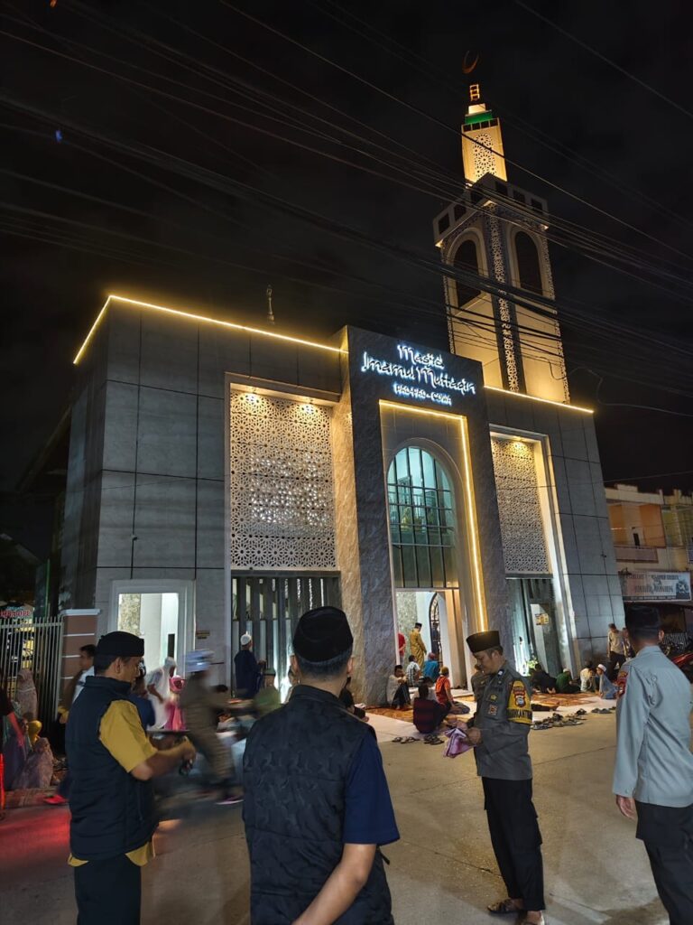 Polres Gowa Gelar Pengamanan Shalat Tarawih Selama Ramadhan 1446 H