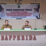 Wakil Bupati Luwu Utara Pimpin Forum Konsultasi Publik untuk Penyempurnaan RPJMD 2025 – 2029 dan RKPD 2026.