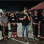 Wakil Ketua I DPRD Luwu Utara Saat Menghadiri Prosesi Ogoh-Ogoh, Bentuk Toleransi Terjalin Di Tengah Perbedaan Keyakinan.