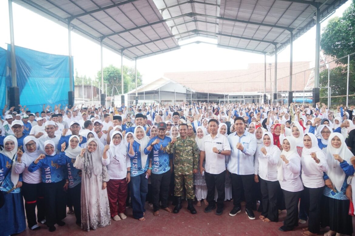 Halal Bi Halal Bupati Bone Bersama Jajaran Dinas Pendidikan