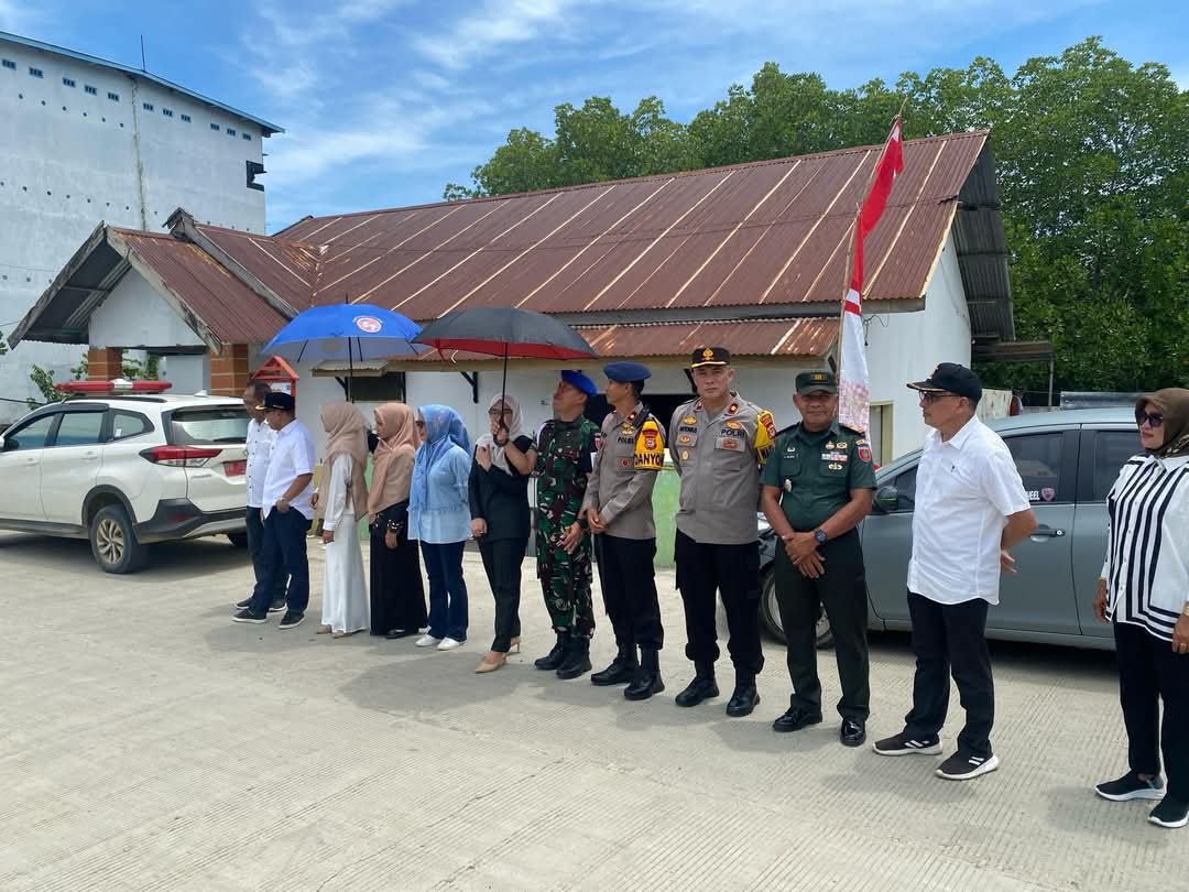Wakapolres Bone Hadiri Peresmian Jembatan Sungai Angkue oleh Bupati dan Wakil Bupati Bone