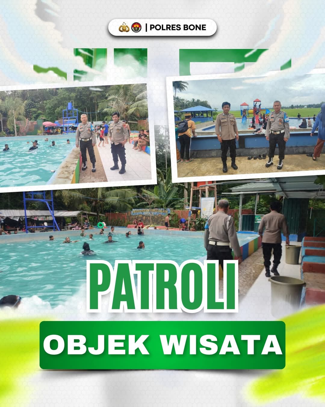 Polsek Barebbo Tingkatkan Kewaspadaan di Objek Wisata