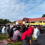 Ribuan Masyarakat Bersama Pemerintah Daerah Pasangkayu Laksanakan Salat Idul Fitri 1446 H di Lapangan Merdeka