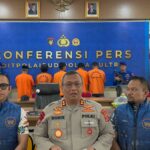 *Ditpolairud Polda Sultra Ungkap Kasus Penyalahgunaan Bahan Peledak dalam Press Conference Bersama Korpolairud Baharkam Polri*