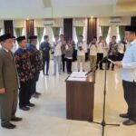 Pj Sekda dan Direktur Perumda Simpurusiang Luwu Utara dilantik.