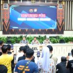 Polda Sulsel Gelar Konferensi Pers Terkait Kasus Penipuan Online, 40 Terduga Pelaku Diserahkan oleh Kodam XIV Hasanuddin