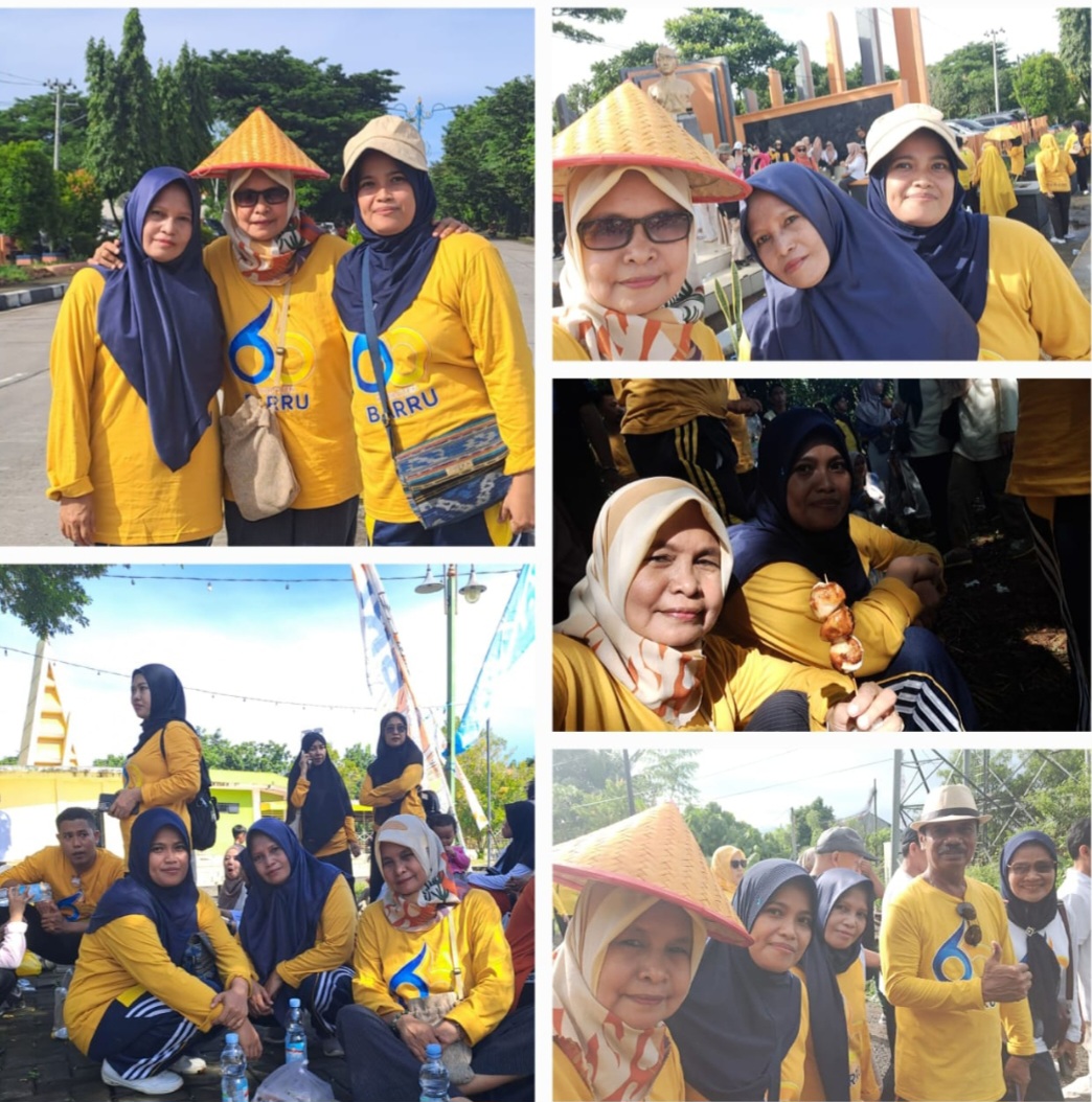Bersama Masyarakat, Pemdes Lasitae Peringati Hari Jadi Barru ke-65