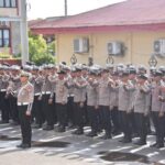 Dirlantas Polda Sulsel Pimpin Apel Kesiapan Pengamanan Jelang Kunjungan Kerja Kapolri dan Menteri Pertanian di Bone