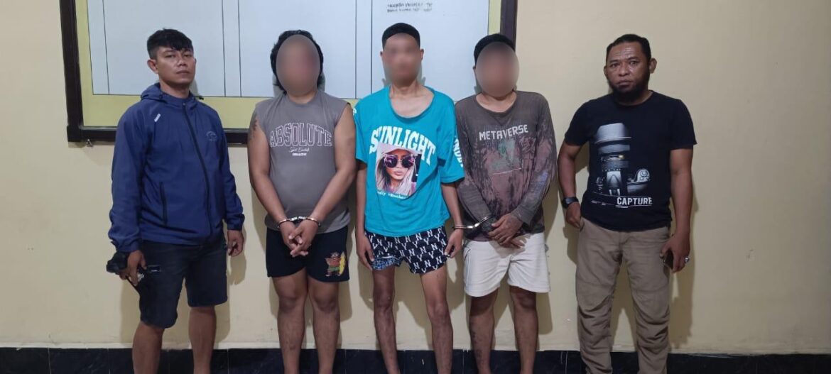 *Operasi Pekat Anoa 2025, Tim Patroli Tangkap Pemuda Pelaku Pengancaman dan Pemalakan*