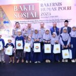 Rakernis Humas Polri 2025 Dibuka dengan Bakti Sosial dan Bakti Kesehatan di Akpol Semarang