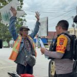 *Satgas Ops Pekat Anoa 2025 Amankan Petugas Parkir Liar di Indomaret Lawata*