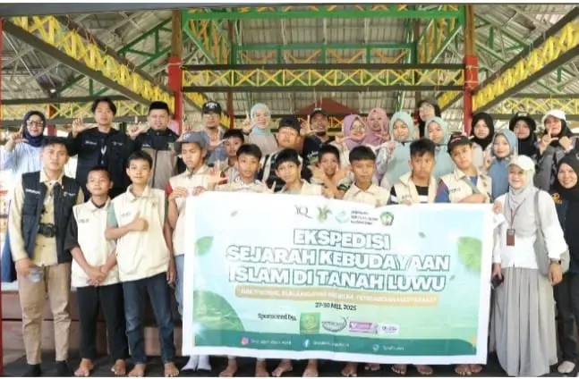 Mengenal Lebih Dekat, SMP Alam insan Kamil Gowa Lakukan ekspedisi Sejarah Islam Tanah Luwu.