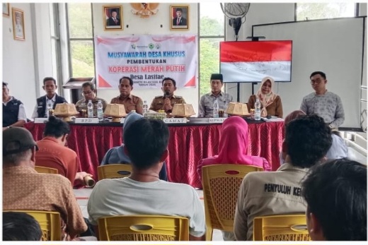 Koperasi Merah Putih Desa Lasitae Resmi Dibentuk
