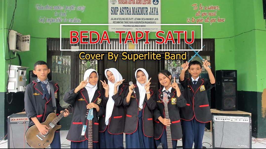 Superlite, Band Pelajar SMP Astra Makmur Jaya Raih Juara 3 Lomba Cover Lagu Nasional