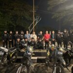 Kapolda Sulawesi Tenggara dan Pejabat Tinggi Lainnya Mengadakan Patroli Malam