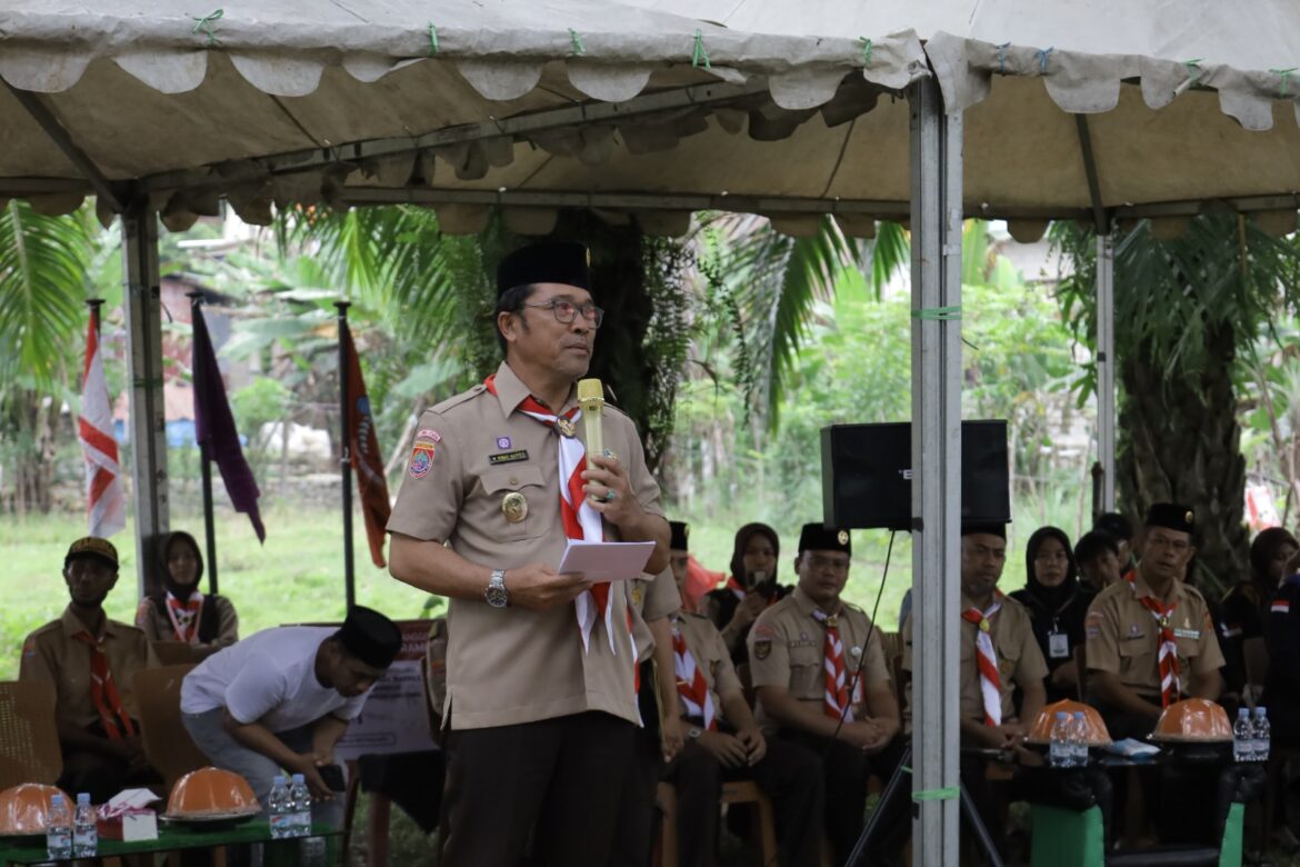 Wabup, Jumail Mappile Resmi Buka Rally Hiking Dan Bakti Sosial Pada Kegiatan Pramuka.