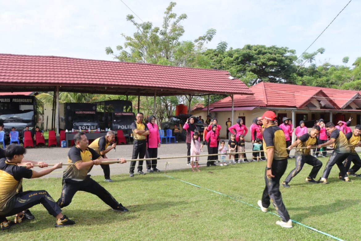 Polres Pasangkayu Gelar Lomba Dalam Rangka Meriakan Hari Bhayangkara ke-79