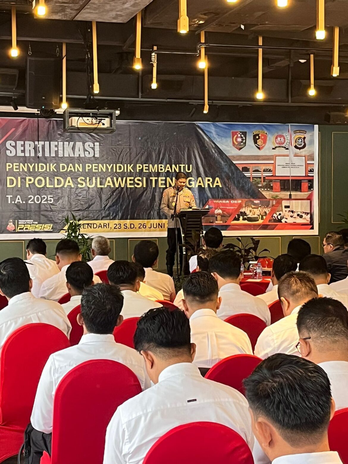 *Polda Sultra Gelar Sertifikasi Penyidik dan Penyidik Pembantu untuk Tingkatkan Profesionalisme*