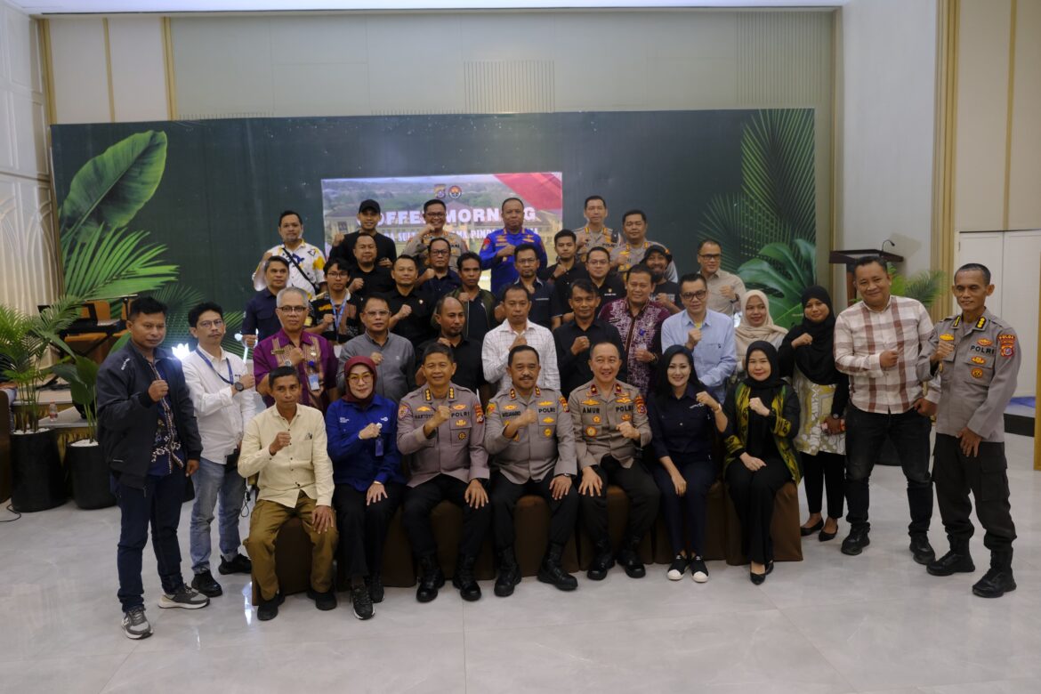 *Menyambut Hari Bhayangkara ke-79, Polda Sultra Pererat Sinergitas Bersama Insan Media*