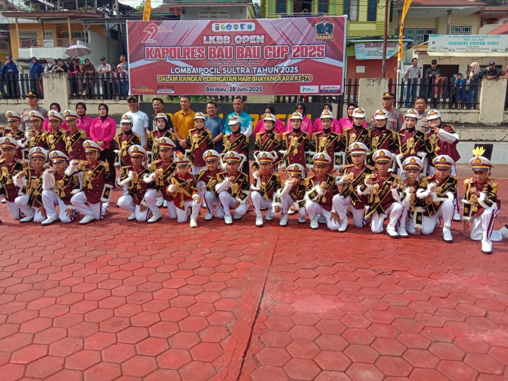 *Ditbinmas Polda Sultra Laksanakan Penilaian Polisi Cilik di Polres Baubau dalam Rangka Hari Bhayangkara ke-79*