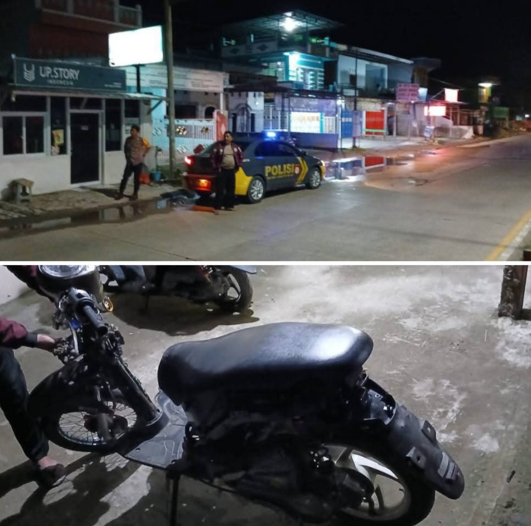 Polsek Tanete Rilau Bubarkan Balapan Liar, Satu Unit Motor Diamankan
