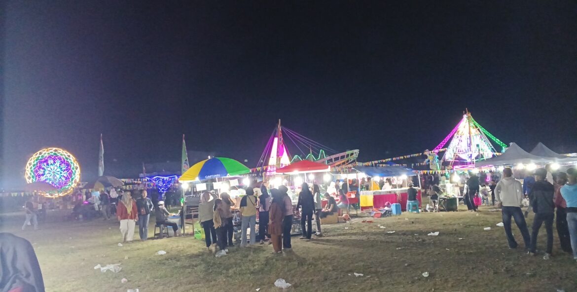 Pasar Malam Depan Alun-alun Barru Resmi Dibuka Malam Minggu Ini, Izin Lengkap!