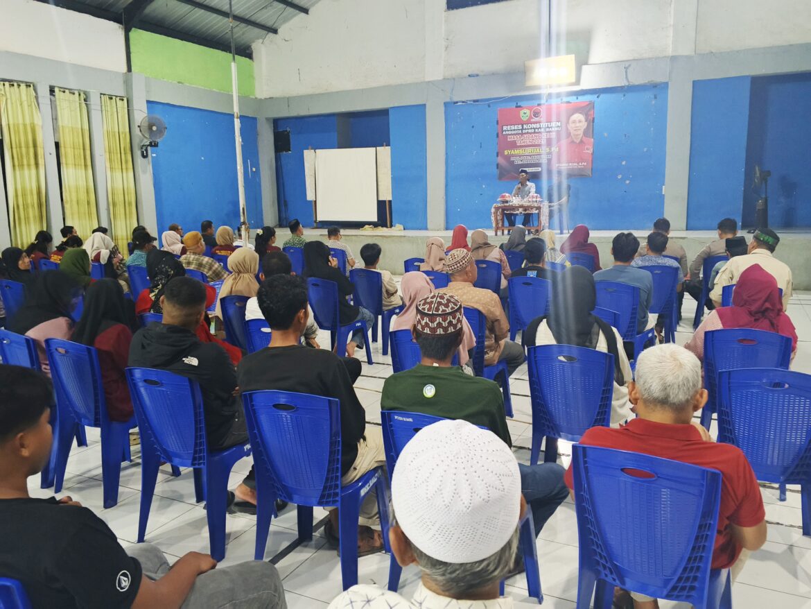 Syamsu Rijal S.Pd Gelar Reses Masa Sidang III: Serap Aspirasi Warga Balusu dan Soppeng Riaja untuk Pembangunan Barru