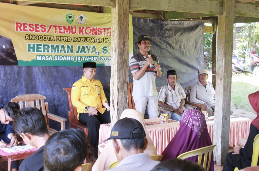 Reses Anggota DPRD Dapil I Herman Jaya, Warga Desa Siawung Minta Bantuan Bibit Unggul dan Palawija