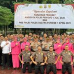 *Momen Hari Bhayangkara ke-79, Sebanyak 629 Personel Polda Sultra Naik Pangkat* *Momen Hari Bhayangkara ke-79, Sebanyak 629 Personel Polda Sultra Naik Pangkat*