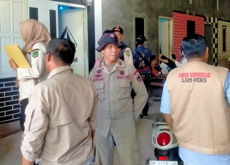 Tim Terpadu Pemda Luwu Utara Sidak Tempat Hiburan Malam di Sukamaju