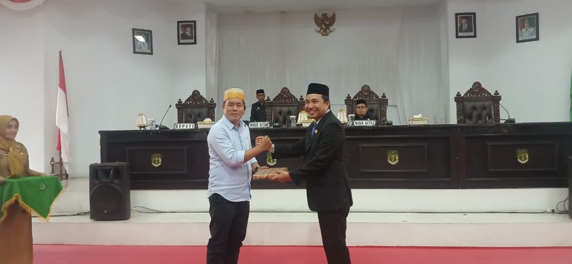 DPRD Luwu Utara Gelar Rapat Paripurna Penyerahan Ranperda Pertanggungjawaban APBD Tahun 2024