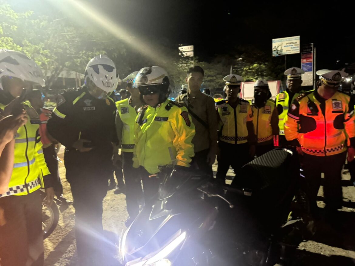 Operasi Patuh Anoa 2025: Ditlantas Polda Sultra Sasar Pelanggaran Malam Hari