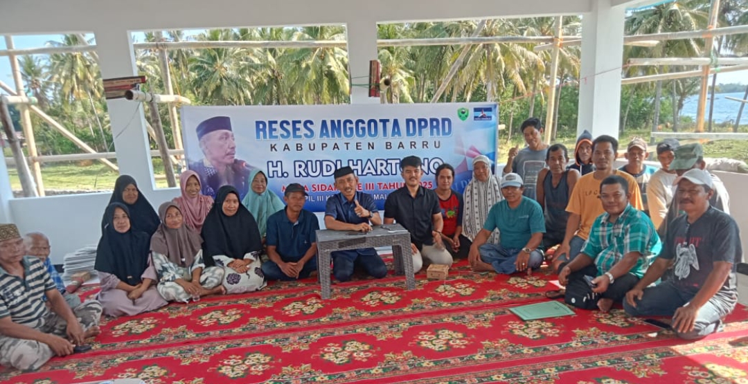 ​Anggota DPRD Barru, H. Rudi Hartono, Gelar Reses Masa Sidang III Tahun 2025 untuk Serap Aspirasi Masyarakat