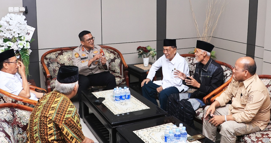 Kapolres Barru Ananda Fauzi Harahap Terima Silaturahmi BAZNAS di Mapolres