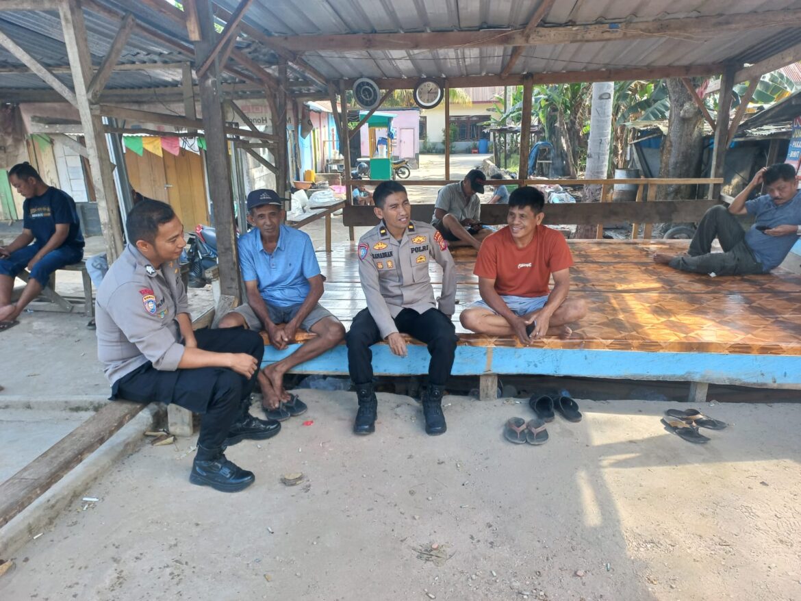 Polda Sultra Sapa Komunitas Sopir Truk Romusa, Ajak Tertib Lalu Lintas dan Tolak Knalpot Brong